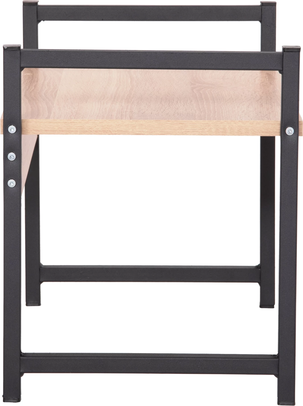 Kuhinjska organizacijska polica BECKO FH18219.03 melamin v sonoma-črni kovini 54.5x35x41Hcm