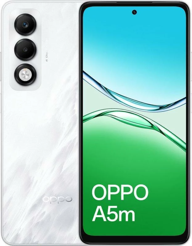 Pametni telefon 8 GB RAM 256 GB 6,67'' Mist White OPPO A5m