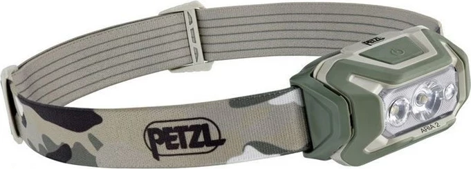 Svetilka za glavo PETZL Aria 2, RGB, maskirna