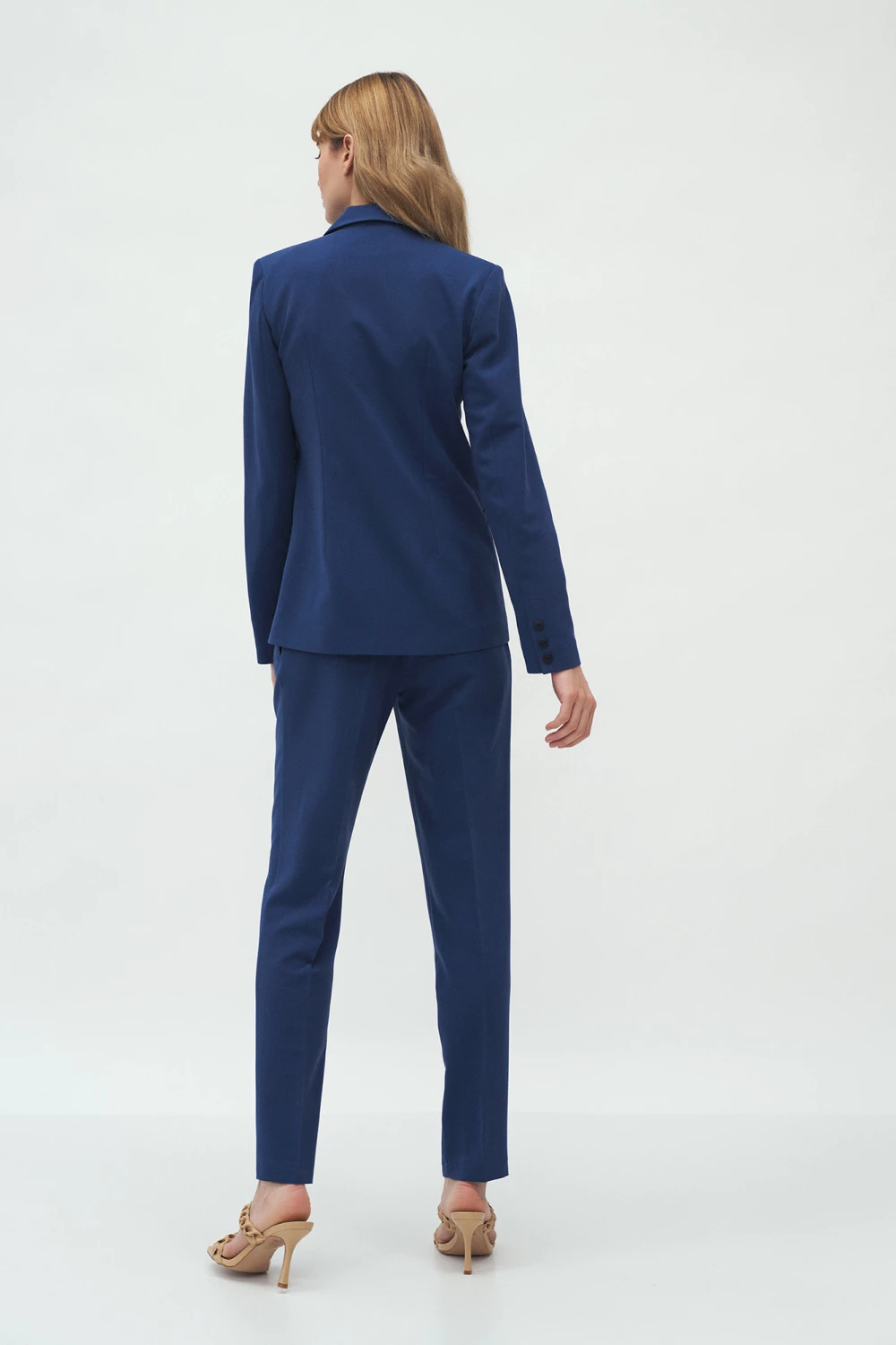 Klasičen ženski blazer Nife 216882, moder