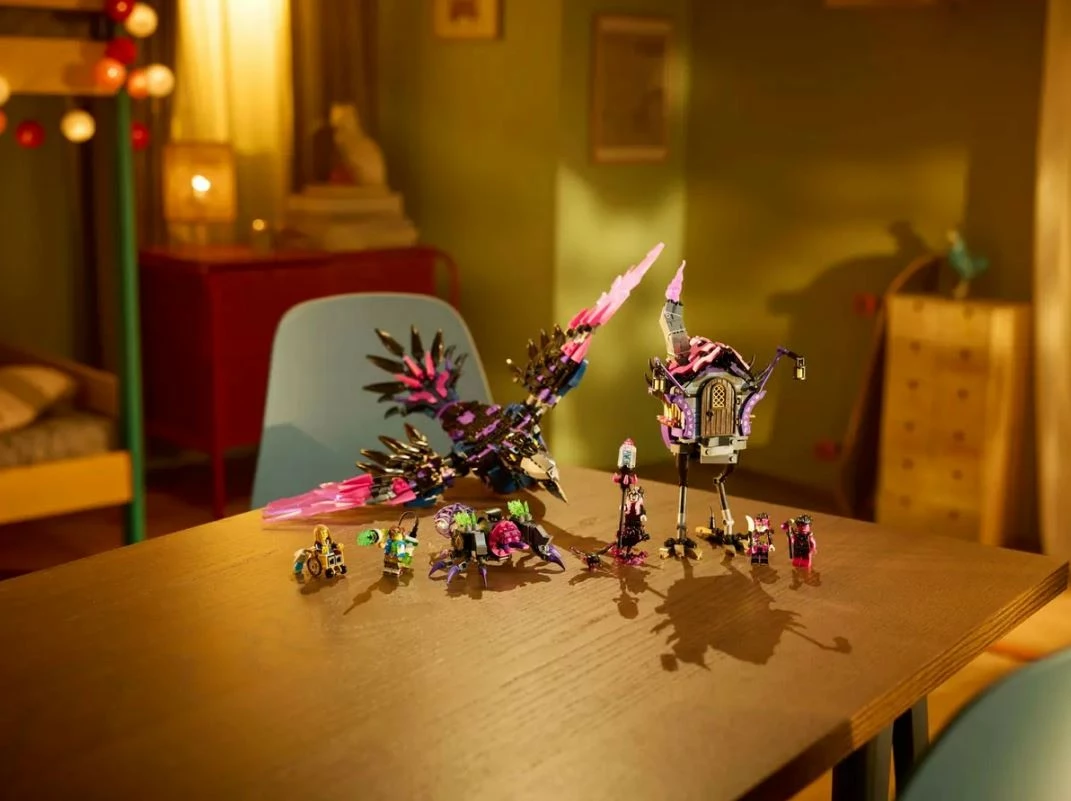 Set za sestavljanje LEGO DREAMZzz Northern Raven Neverknow, 71478, 1203 kosov, večbarven