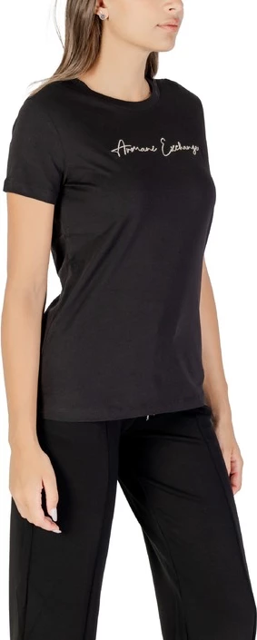 Majica za ženske Armani Exchange, črna