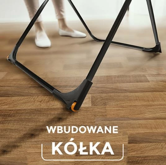 Sušilnik perila Universal Ultimate Vileda, 18 m, mat črn