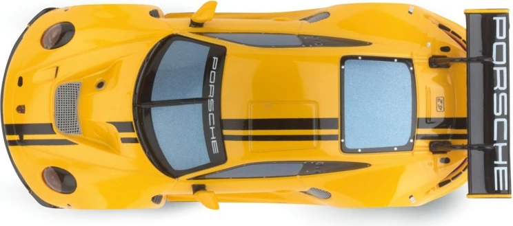Model športnega avtomobila Porsche 911 GT3 R Carrera, 8 let, rumen