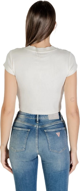 Majica za ženske, Calvin Klein Jeans, bela