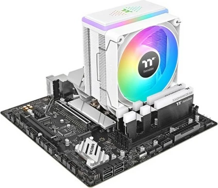 Zračno hlajenje CPU Thermaltake ASTRIA 400 ARGB, 120 mm, belo
