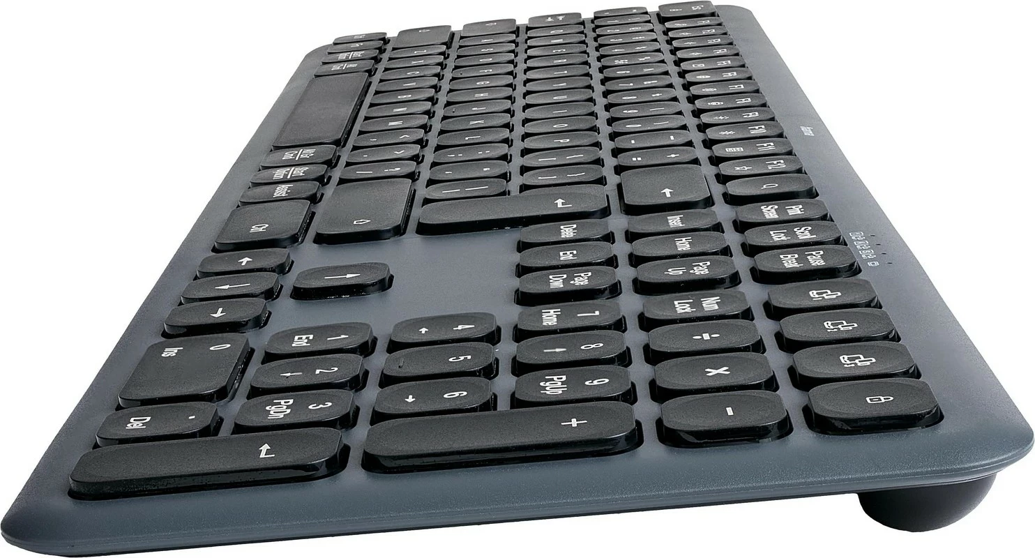 Brezžična večnaprava tipkovnica Hama WK-550, črna