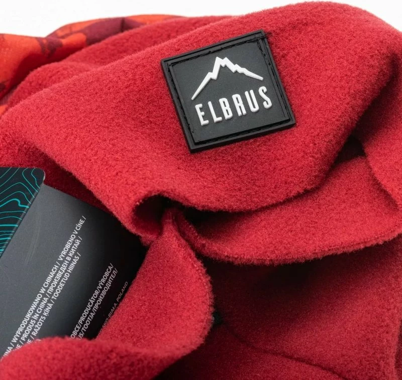 Šal za moške in ženske Elbrus, rdeč