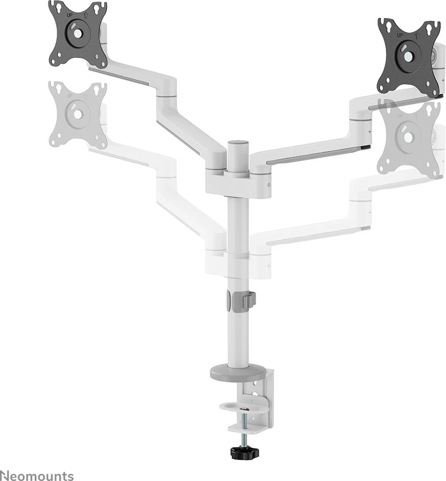 Namizni nosilec za zaslon 17-27", Newstar DS60-425WH2, bel Namizni nosilec za zaslon 17-27", Newstar DS60-425WH2, bel