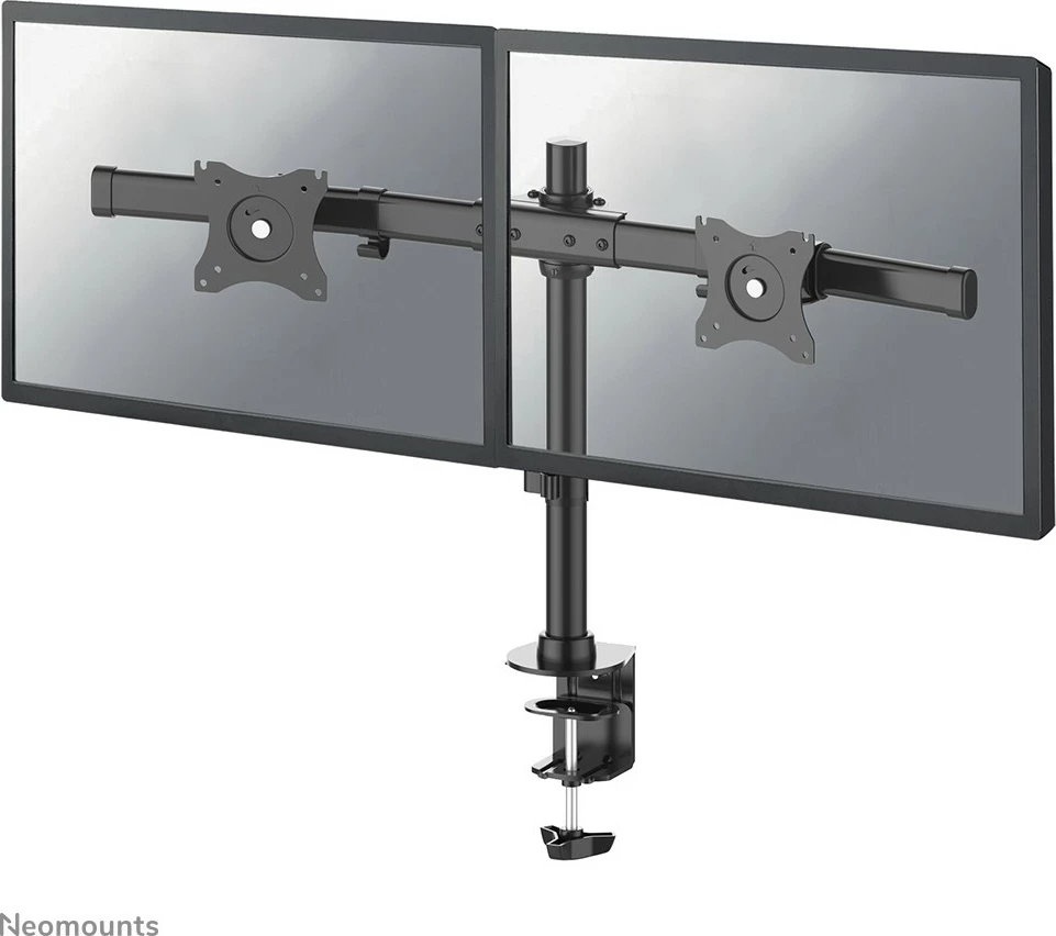 Nosilec za monitor Neomounts, Newstar FPMA-DCB100DBLACK, 10–27", črn