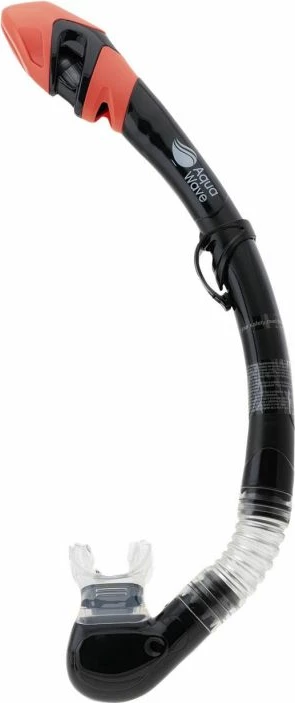 Snorkel za plavanje AquaWave, za moške in ženske, črn