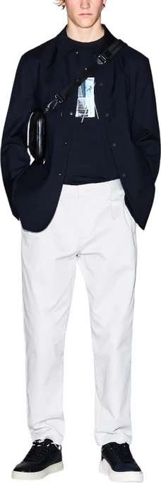 Moška jakna Armani Exchange, črna