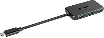 USB razdelilec s 4 vrati Transcend HUB2C, USB 3.1 Type-C, črn USB razdelilec s 4 vrati Transcend HUB2C, USB 3.1 Type-C, črn