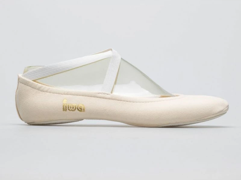 Baletne telovadne čevlje IWA 302, krem