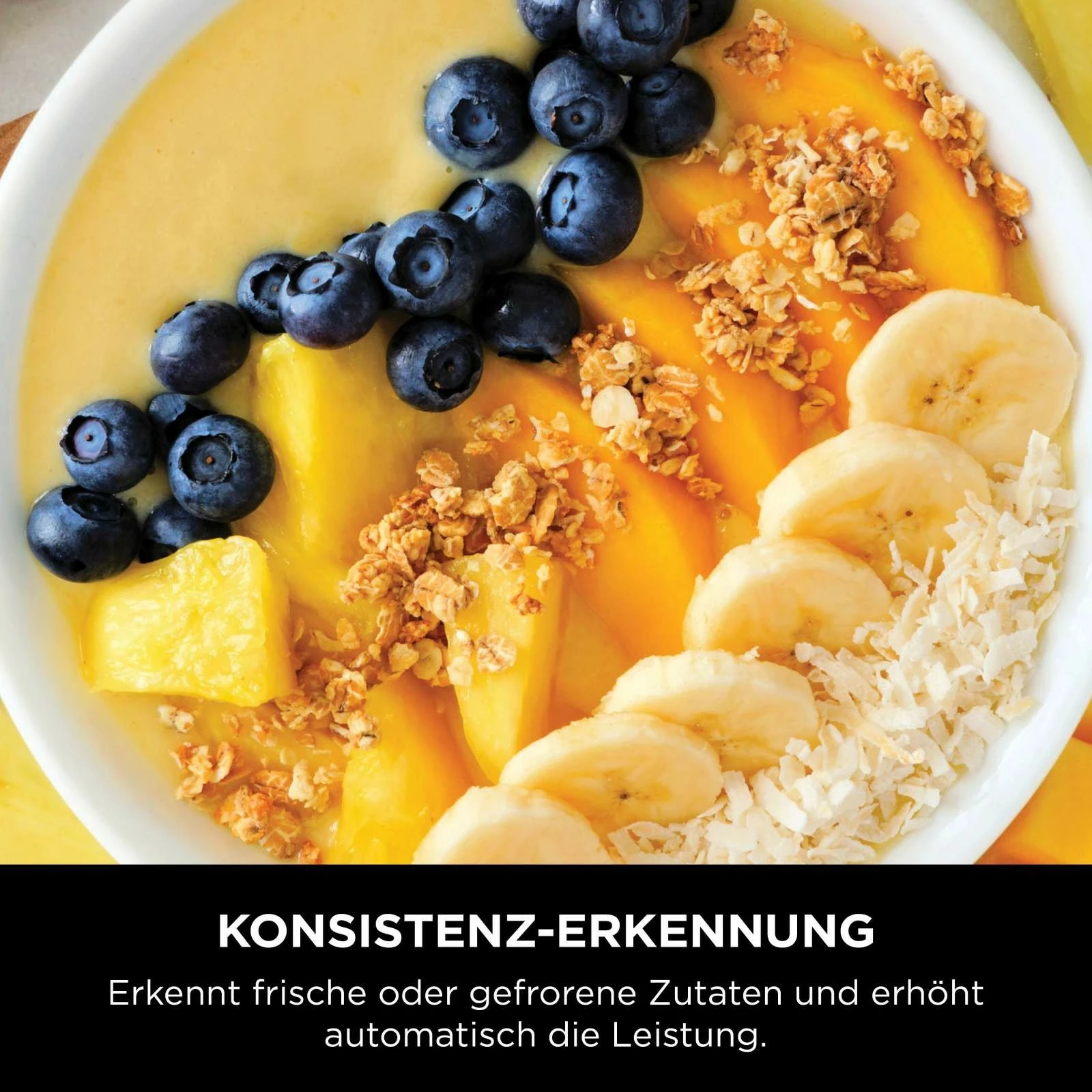 Blender za mizo Detect Power Mixer Pro, 2,1 L, 1200 W, črn/šiljast