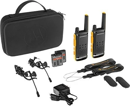 Dvostranski radio Motorola Talkabout T82 Extreme, 16 kanalov, črno-oranžen