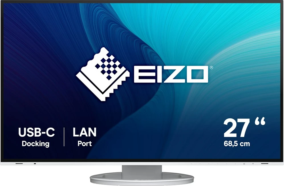 27" Quad HD monitor EIZO FlexScan EV2795-WT, LED, bel