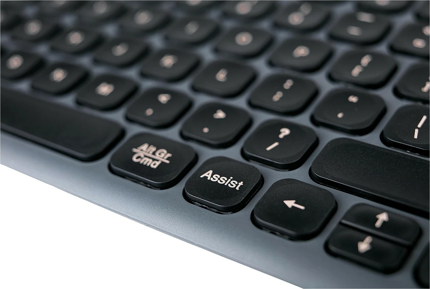 Brezžična več-podatkovna tipkovnica, Hama WK-500, črno-siva