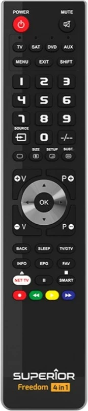 Univerzalni daljinski upravljalnik Superior Freedom Micro-USB 4 v 1