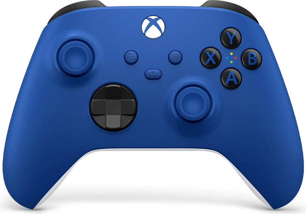 Brezžični igralni plošček Bluetooth/USB za Xbox One/PC, Microsoft Xbox Wireless Controller, moder