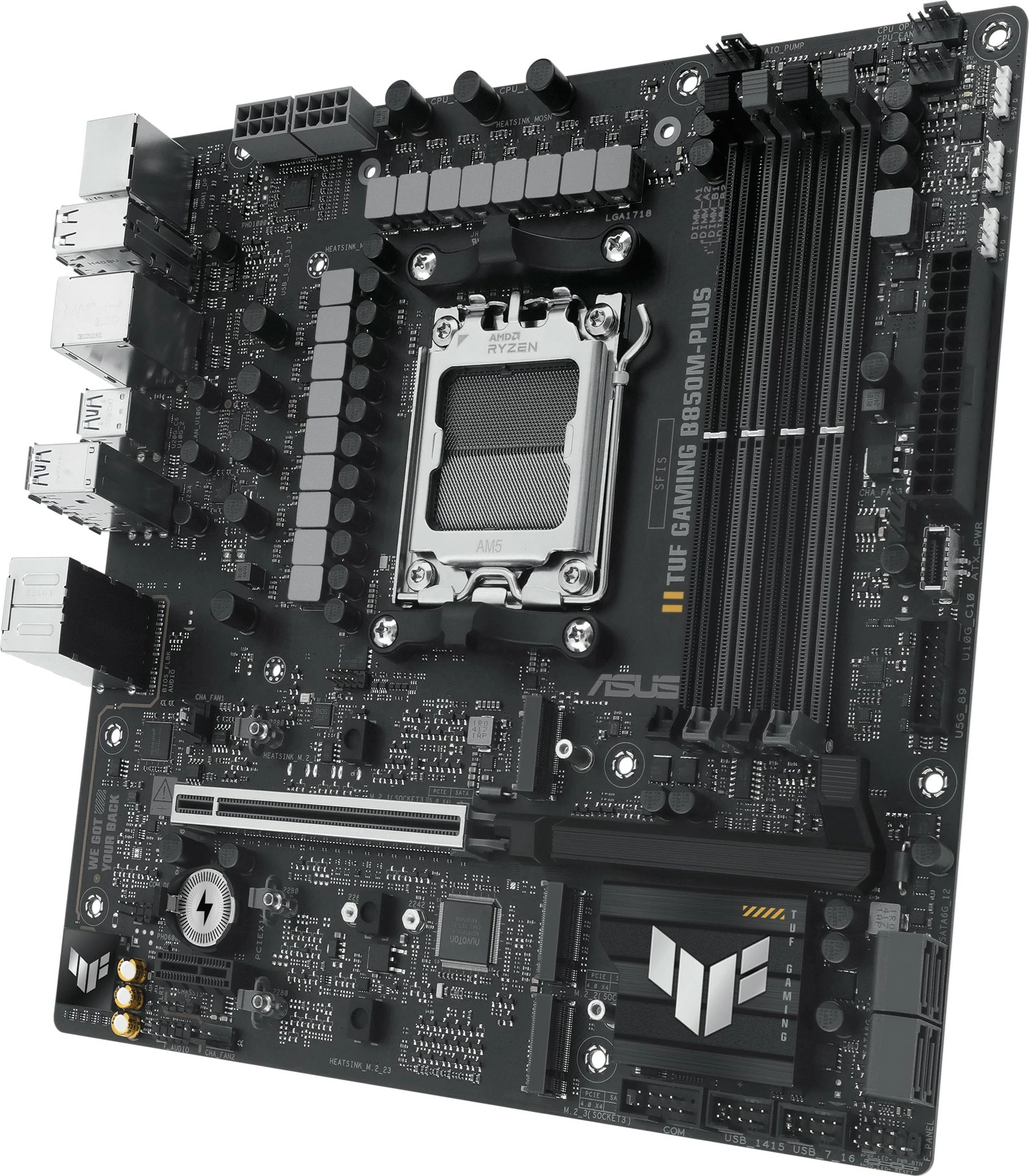 Matična plošča ASUS TUF B850M-PLUS, Socket AM5, micro ATX Matična plošča ASUS TUF B850M-PLUS, Socket AM5, micro ATX