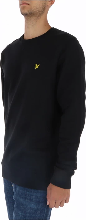 Pulover za moške Lyle & Scott, črn