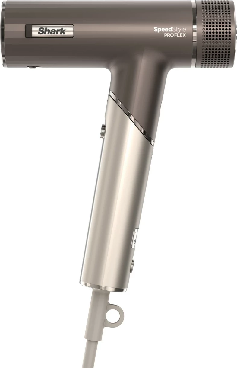 Sušilec za lase SpeedStyle Pro Flex HD542EU Shark, 1700 W, ionizacija, 4 dodatki, srebrne barve