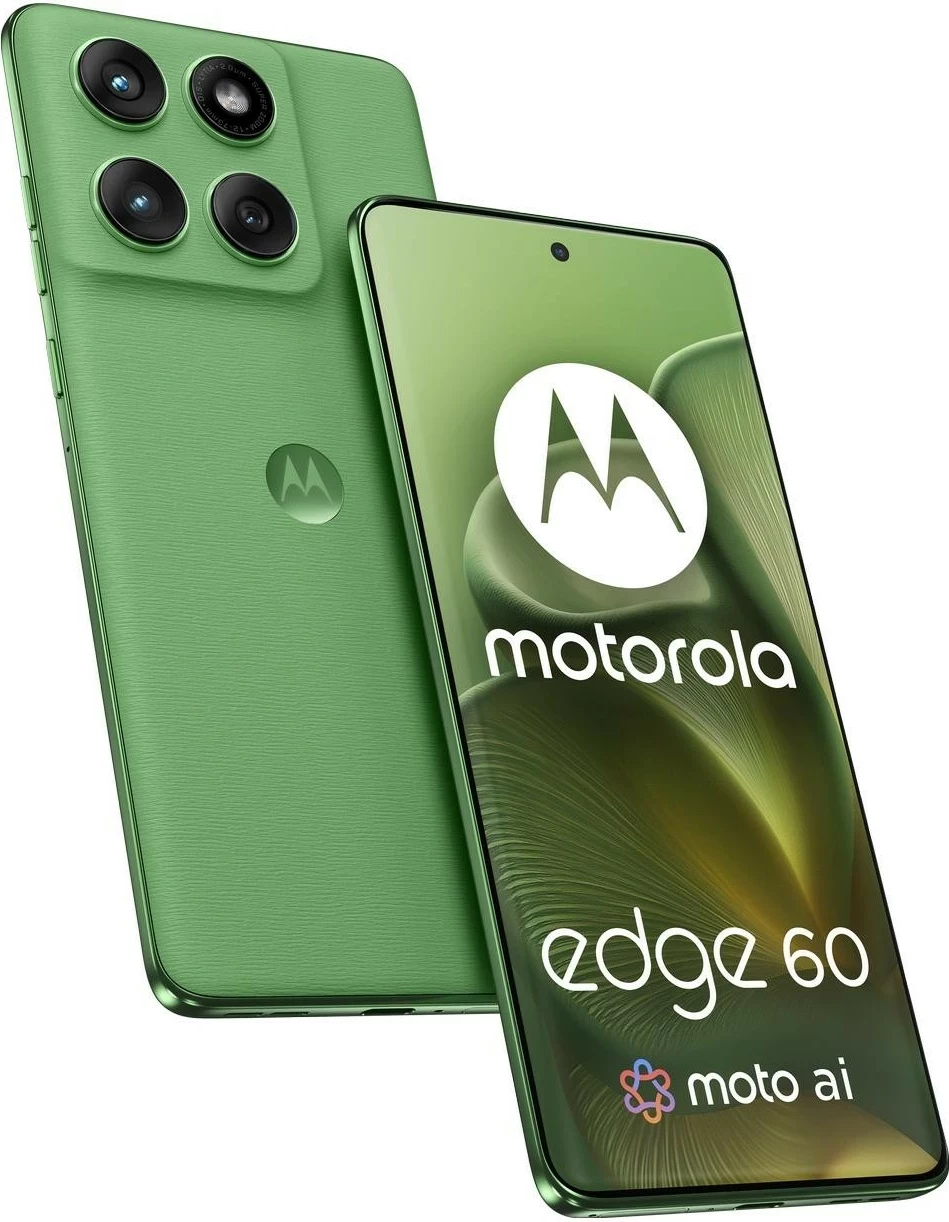 Pametni telefon Motorola Edge 60, 12/256 GB, Shamrock zelen