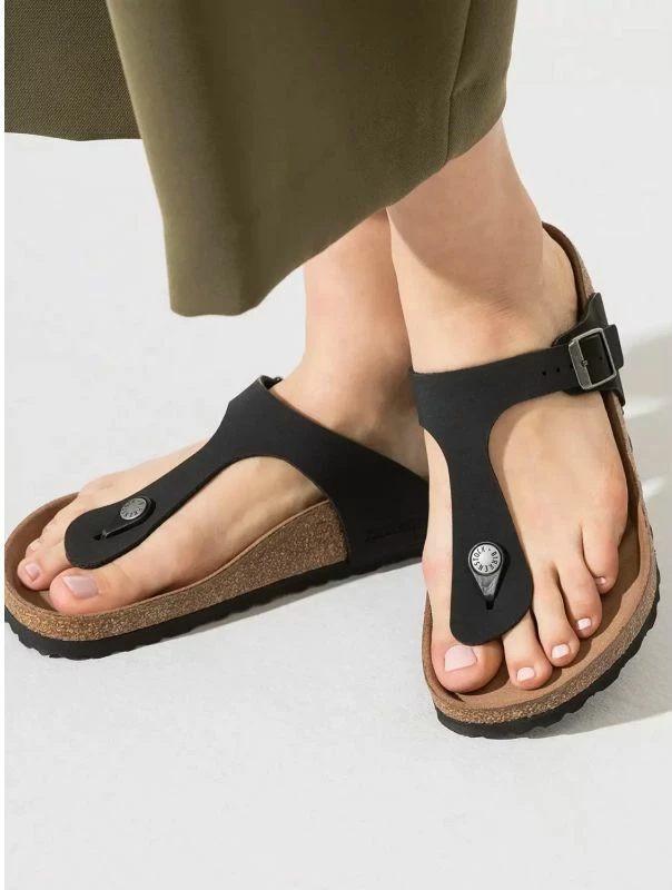 Papuče Birkenstock Gizeh, črne