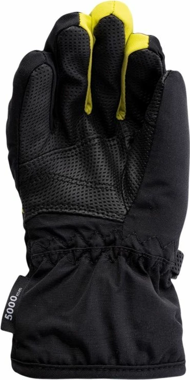 Rokavice za otroke Brugi, črne in rumene