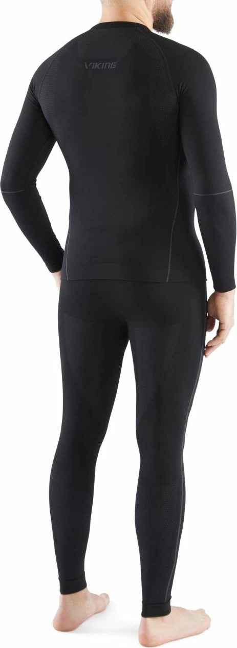 Termo spodnje perilo za moške, črno, Viking