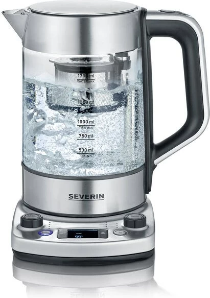 Električni grelnik vode Severin WK 3422, 1,7 L, 3000 W, inox Električni grelnik vode Severin WK 3422, 1,7 L, 3000 W, inox