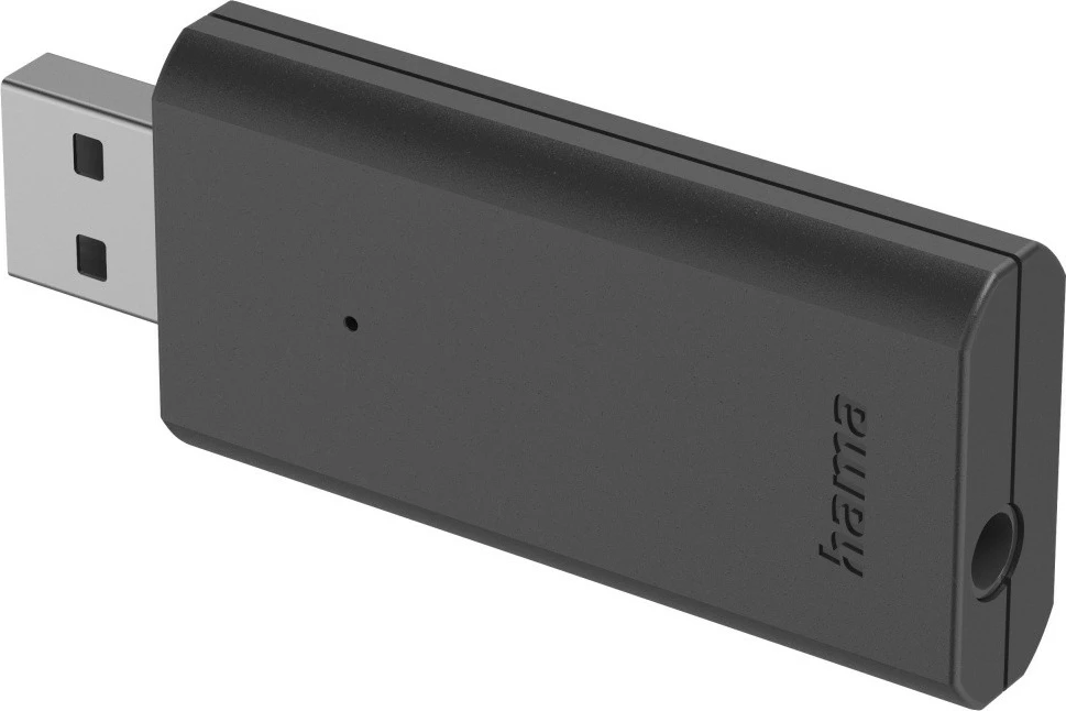 Brezžične čez-uho slušalke, Hama 221847, 2.4 GHz z USB-donglom, Bluetooth 2.0, z mikrofonom, črne