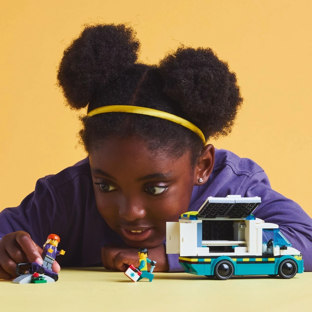 Igralni set Ambulanca, LEGO City 60451, 184 kosov, plastika