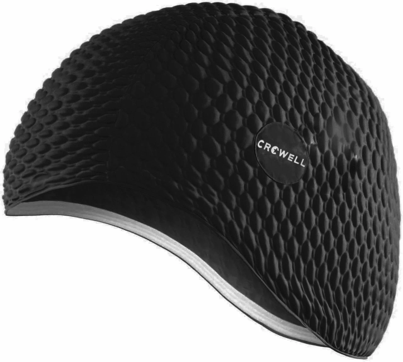 Plavalna kapa Crowell Java, črna, unisex