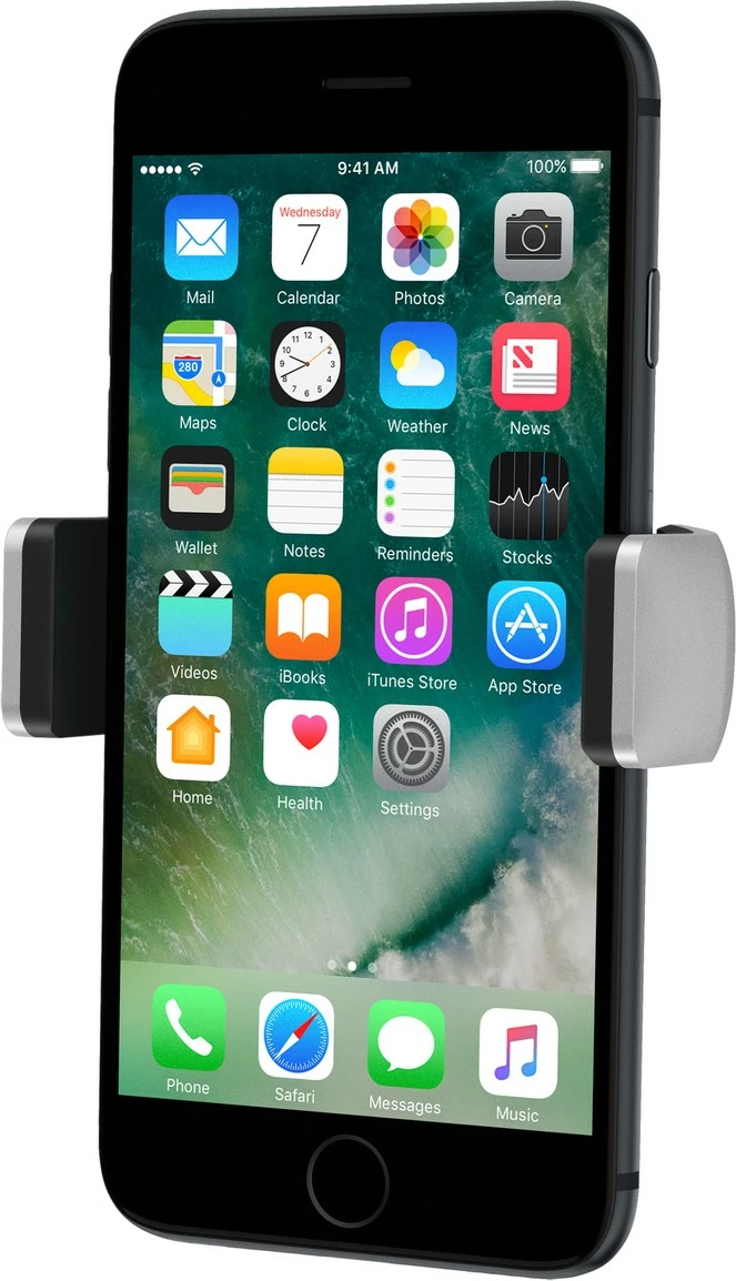 Pasivni nosilec za telefon, Belkin F7U017bt, za avto, črn, srebrn