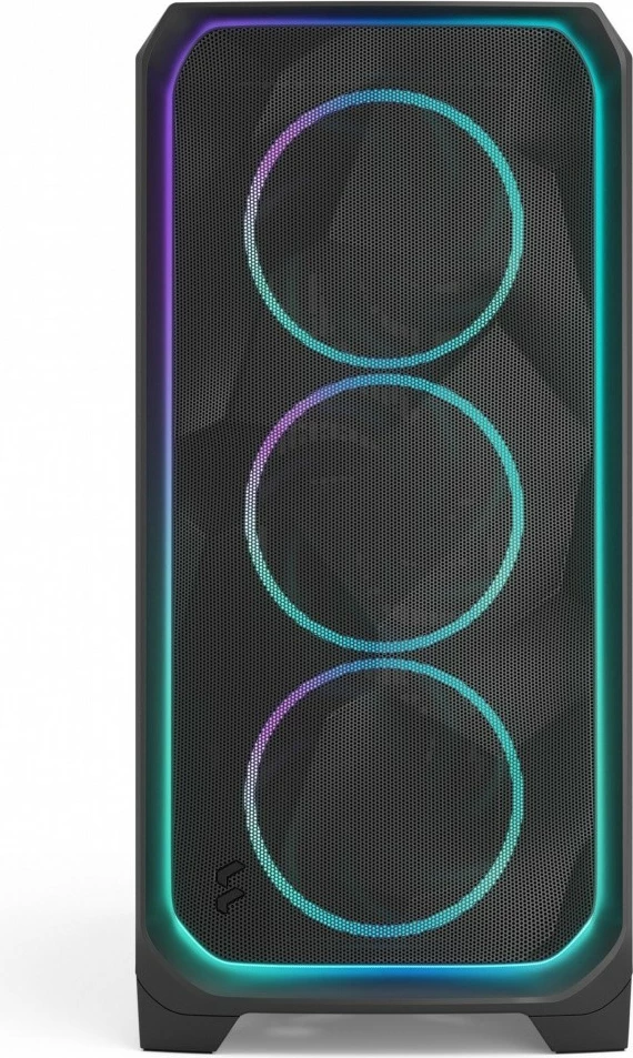 Računalniško ohišje Fractal Design Meshify 3 XL Ambience Pro RGB BlackTG Light Tint, Tower, črno