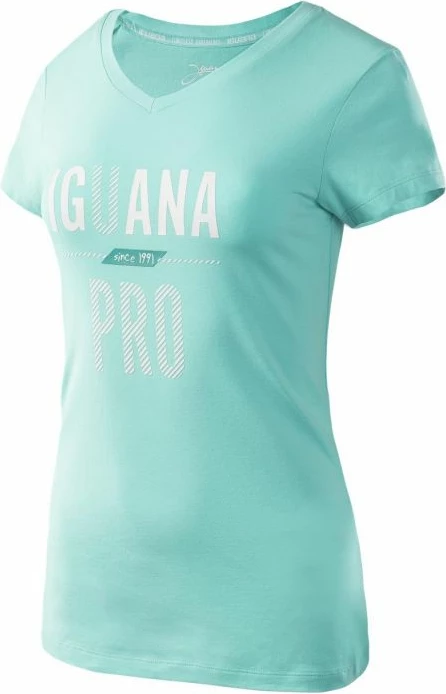 Majica z V-izrezom Iguana, ženska, modra