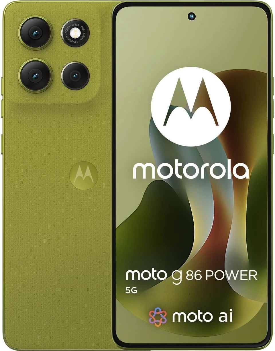 Pameten telefon Motorola Moto G86 5G 12/256GB Golden Cypress zelen