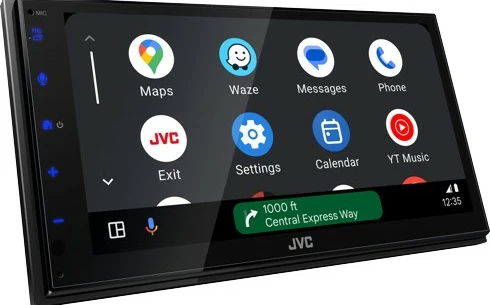 Multimedijski predvajalnik 6,8" JVC KW-M595DBT, Bluetooth, Apple CarPlay, Android Auto, črn