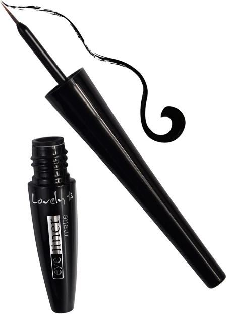 Eyeliner mat za ženske Lovely Matte, črn, 2 g