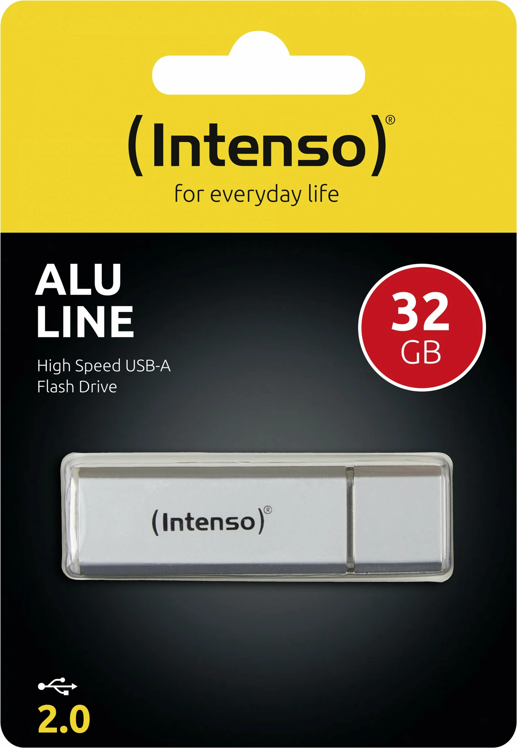 USB za shranjevanje Intenso Alu Line 32 GB, USB Type-A, srebrn USB za shranjevanje Intenso Alu Line 32 GB, USB Type-A, srebrn