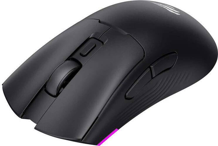 Gaming miška Havit MS966 z žico, RGB, 12.000 DPI, črna