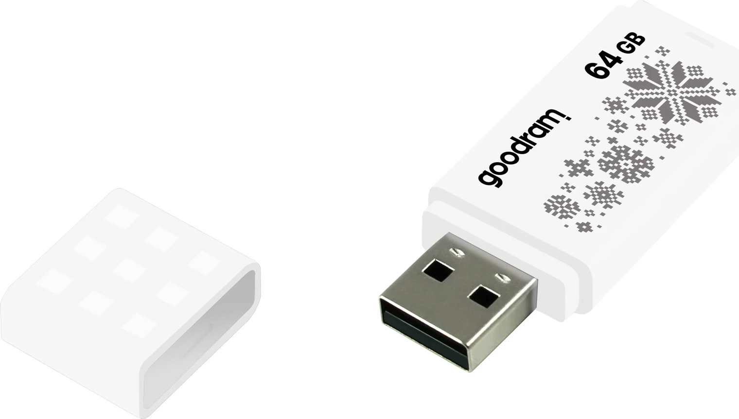USB ključek 64GB GoodRam UME2, bel