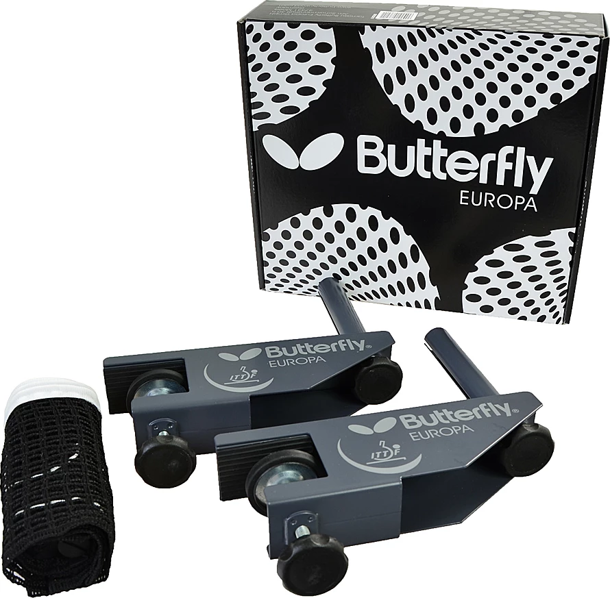 Mreža za namizni tenis Butterfly, črna