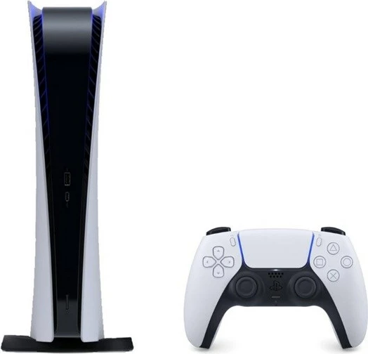 Digitalna igralna konzola, 825 GB SSD, Sony PlayStation 5 Digital, bela, črna