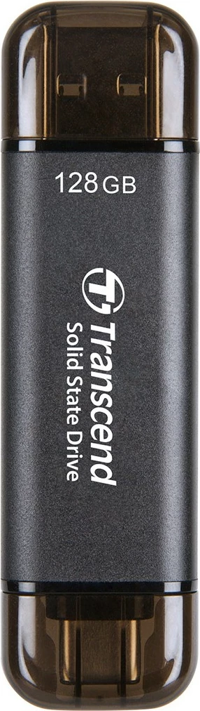 Zunanja SSD 128GB Transcend ESD310C, USB-C USB 3.2 Gen 2x1, črn Zunanja SSD 128GB Transcend ESD310C, USB-C USB 3.2 Gen 2x1, črn