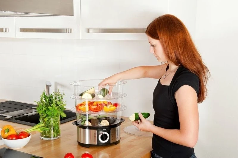 Parni kuhalnik ETA, prostornina 12,25 l, z dvema loncema