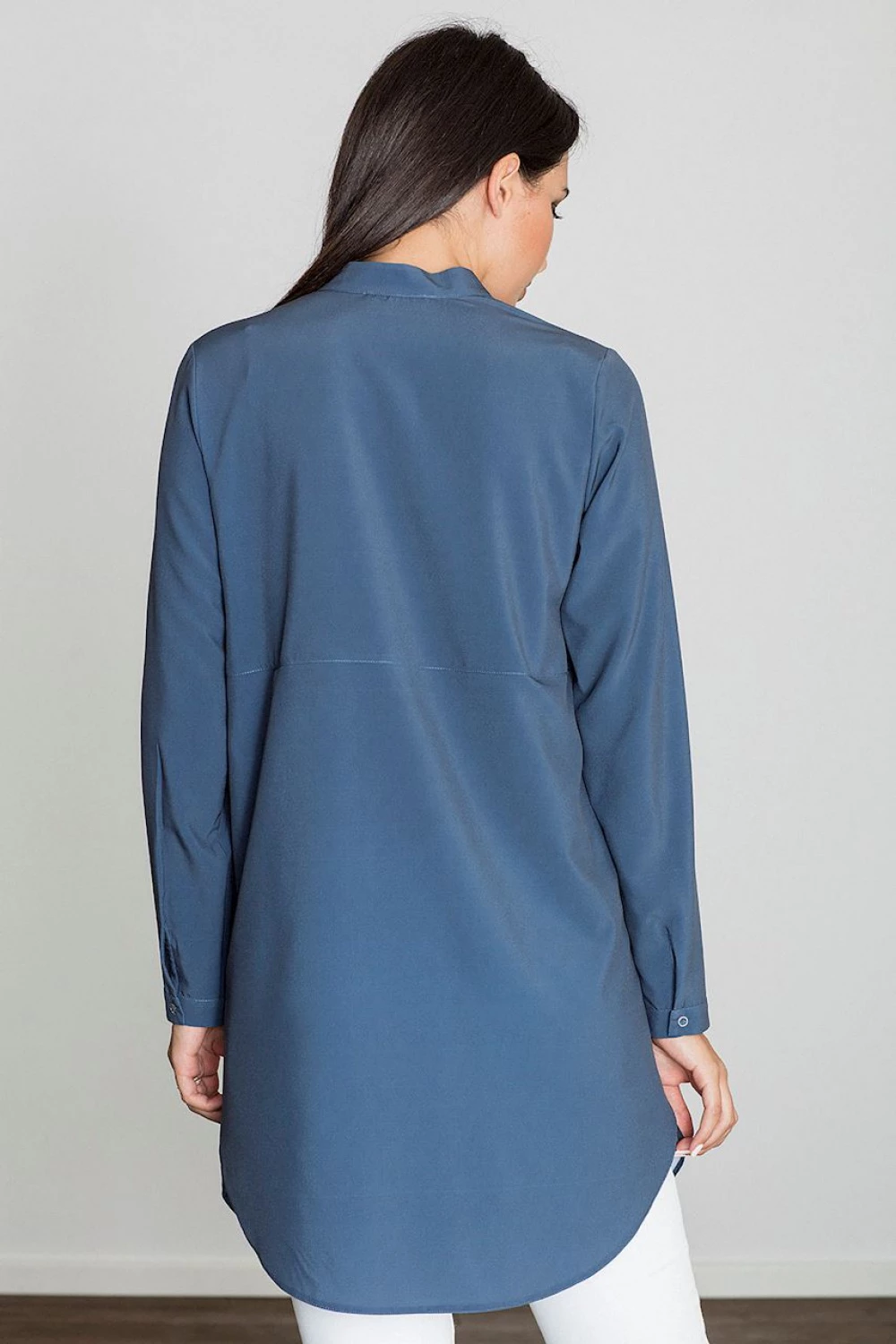Elegantna tunika Figl 111151, temno modra