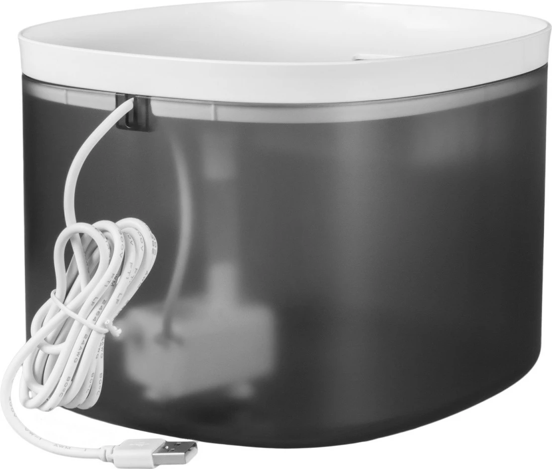 Avtomatski dozirnik vode za hišne ljubljenčke, GreenBlue GB392, 3 L, USB, siv